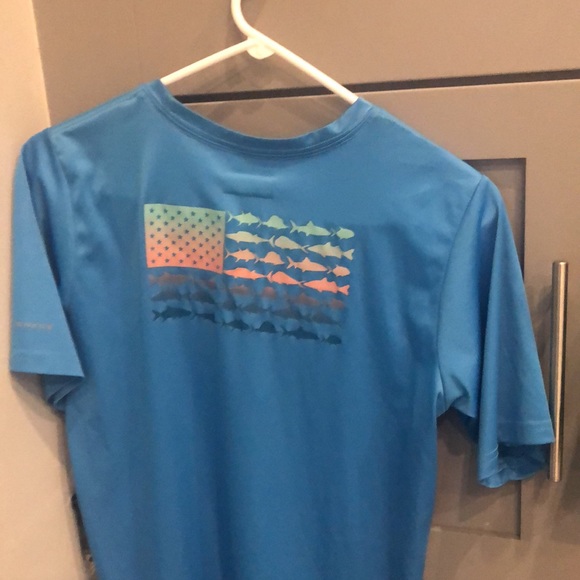 2 Boys PFG Columbia Dri Fit Tshirts XL - Picture 5 of 8